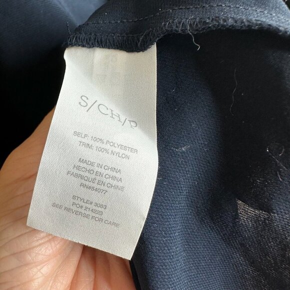 CAbi Tank Top Sz S Navy Lace Trim Y2K 90s Fairy Grunge Whimsigoth Rave Coquette - Picture 5 of 9